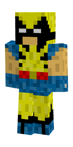 Black skin: body, front render