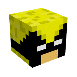 Black skin: head render