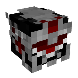 Black skin: head render