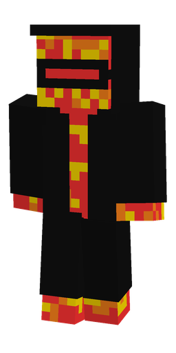 Black skin: body, front render
