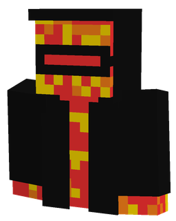 Black skin: bust render