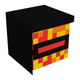 Black skin: head render