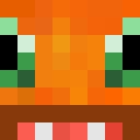Brown skin: face render
