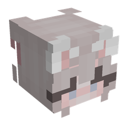 Black skin: head render