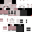 Black skin: raw texture render