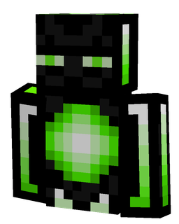 Black skin: bust render