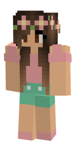 Brown skin: body, front render