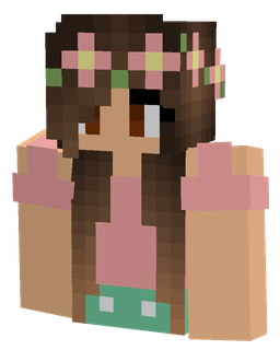Brown skin: bust render