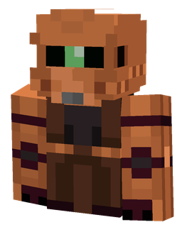 Black skin: bust render