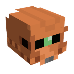 Black skin: head render