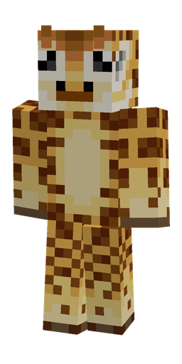 Brown skin: body, front render