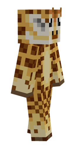 Brown skin: body, right side render