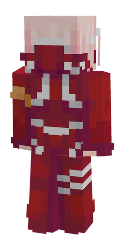 Pink skin: body, back render
