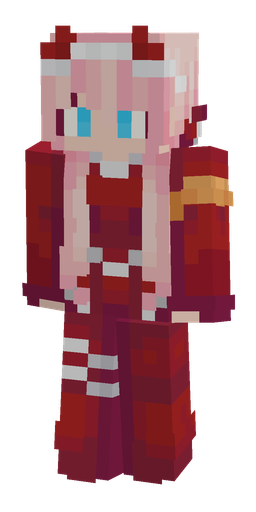 Pink skin: body, front render