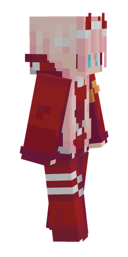 Pink skin: body, right side render