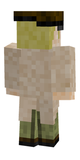 Classic skin: body, back render