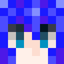 Blue skin: face render