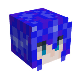 Blue skin: head render