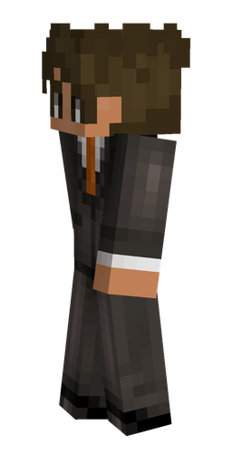 Black skin: body, left side render
