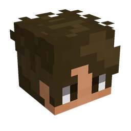 Black skin: head render