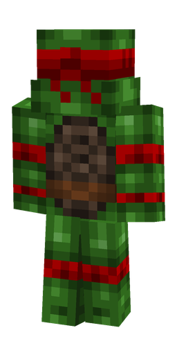 Classic skin: body, back render