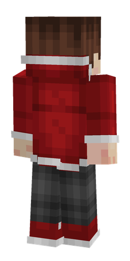 Black skin: body, back render