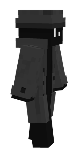 Black skin: body, right side render
