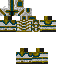 Blue skin: raw texture render