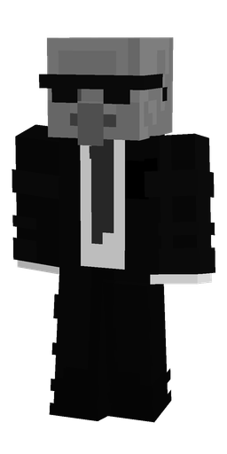 Black skin: body, front render
