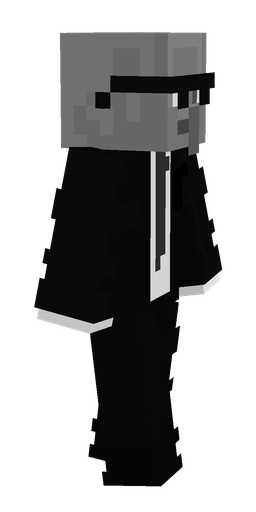 Black skin: body, right side render