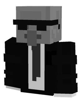 Black skin: bust render