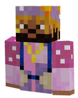 Black skin: bust render