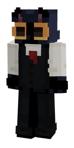 Black skin: body, front render