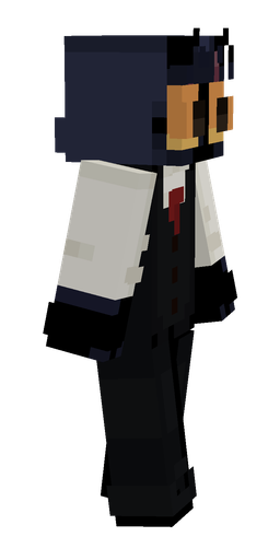 Black skin: body, right side render