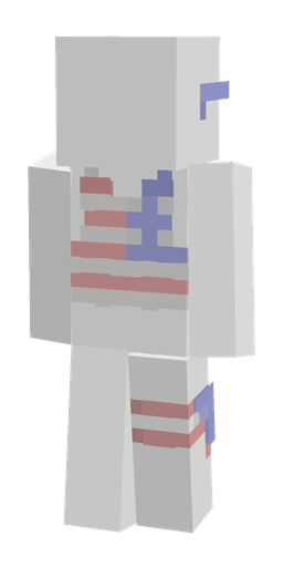 Slim skin: body, back render