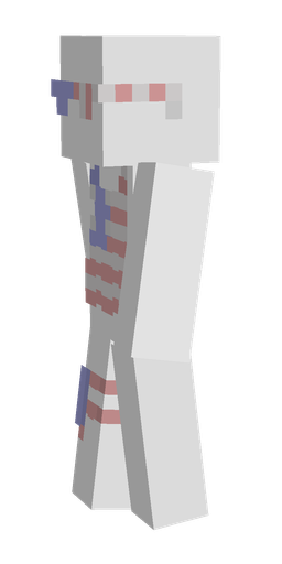 Slim skin: body, left side render