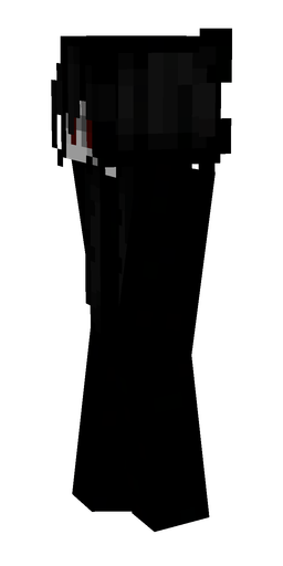 Black skin: body, left side render