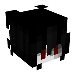 Black skin: head render
