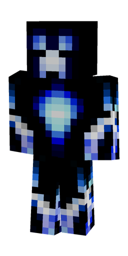 Black skin: body, front render
