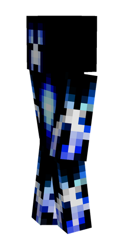 Black skin: body, left side render