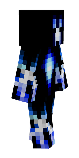 Black skin: body, right side render
