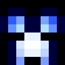 Black skin: face render
