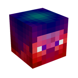 Blue skin: head render