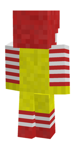 Classic skin: body, back render