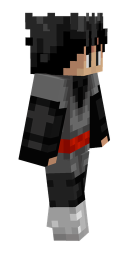 Black skin: body, right side render