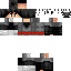 Black skin: raw texture render