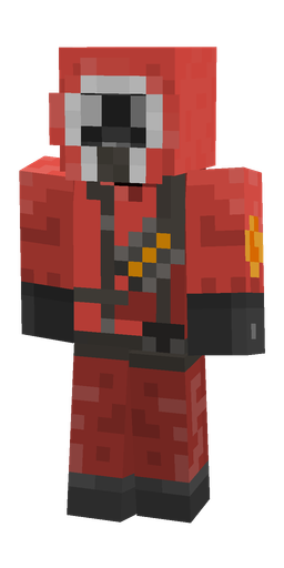 Black skin: body, front render