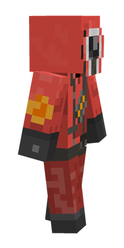 Black skin: body, right side render
