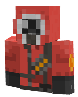 Black skin: bust render