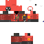 Black skin: raw texture render
